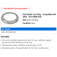 thumbnail image 2 of Fuel Sender Lock Ring - Compatible with 2006 - 2010 BMW 550i 2007 2008 2009, 2 of 2