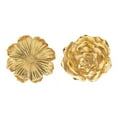 thumbnail image 4 of S/2 Gold Rose Hanging Wall Accents, 4 of 6