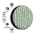 thumbnail image 6 of LNWH Japanese Bamboo Texture Seamless Pattern Waterproof Spare Tire Cover, Universal Spare Tire Wheel Covers 15 inch, 6 of 8