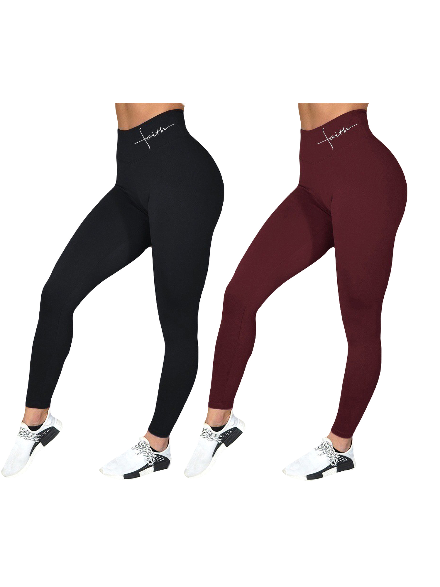 Plus Size High Waisted Workout Leggings