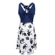 thumbnail image 4 of Vestido de mujer jinwen vestido de fiesta de verano midi floral, 4 of 8