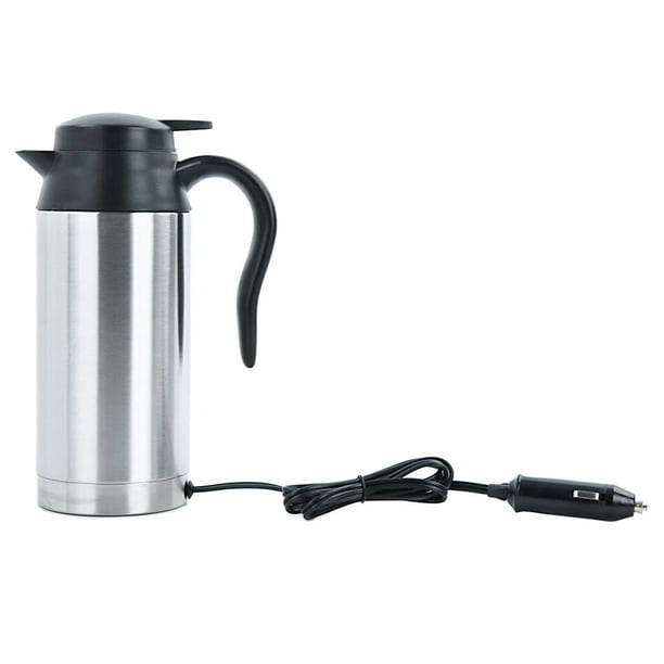 Hervidor de agua para coche, hervidor de café, tetera, cafetera, jarra de agua de doble pared para , 24V