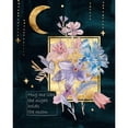 thumbnail image 3 of Wang, Melissa 20x24 Black Modern Framed Museum Art Print Titled - Moonlight Flowers III, 3 of 5