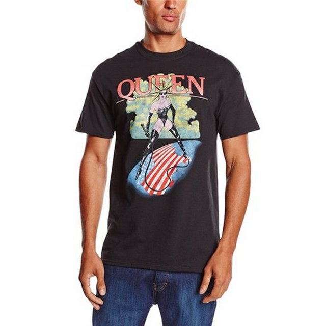 Queen - Camiseta Mistress para Adultos Unisex (Negro)