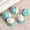 Lake Green, variant on U8MO 5pcs 17mm Fortune Cat Raise Claws Ceramic Loose Beads for Jewelry Making-Light Blue