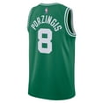 thumbnail image 3 of Unisex Nike Kristaps Porzingis Kelly Green Boston Celtics Swingman Jersey - Icon Edition, 3 of 3