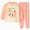 outfits001-Light Pink, variant on NOLDARES Baby Toddler Boys Outfits 2 Piece Printed Long Sleeve Pullover Top Thick Sweatpants Round Neck Casual Fall Clothes Set Size:6-12 M,Pink