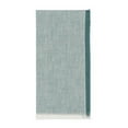 thumbnail image 2 of Danica Heirloom 18" x 18" Chambray Napkins (Set of 4) | Lagoon, 2 of 4