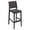 Brown, variant on Compamia Jamaica 30" Resin Wickerlook Patio Bar Stool in White