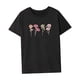 thumbnail image 4 of Camiseta de verano para mujer, camiseta básica con cuello redondo, para viajes, caminar, ir al trabajo S, 4 of 7