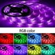 thumbnail image 3 of Tira de luces LED TUYA Smart Wifi RGBIC Dreamcolor Ribbon Lighting USB 5V WS2812B Lámpara de luz direccionable Compatible con Alexa Google, 3 of 5