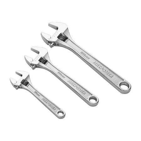

MAXPOWER Adjustable Wrench Spanner Set (6in 8in 10in) 3PCS