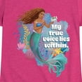 thumbnail image 3 of Disney - True Voice Lies Within - Toddler & Youth Girls Short Sleeve Graphic T-Shirt, 3 of 5