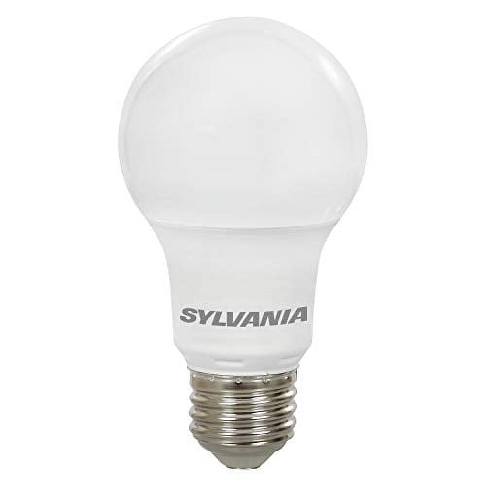 SYLVANIA A19 LED Light Bulb, 60W eqv, E26, Soft White - 24 Pack