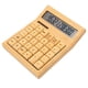 thumbnail image 1 of Calculadora Calculadora de funciones de madera con pilas 12 bits digital para estudiantes para el hogar ANGGREK Otros, 1 of 8