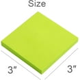 thumbnail image 5 of Sticky Notes 3x3 Inches,Self-Stick Pads,Easy to Post for Home,Office,Notebook,8 Pads/Pack, 5 of 5
