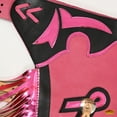 thumbnail image 3 of Hilason Pro Rodeo Bull Riding Breast Cancer Chaps, 3 of 7