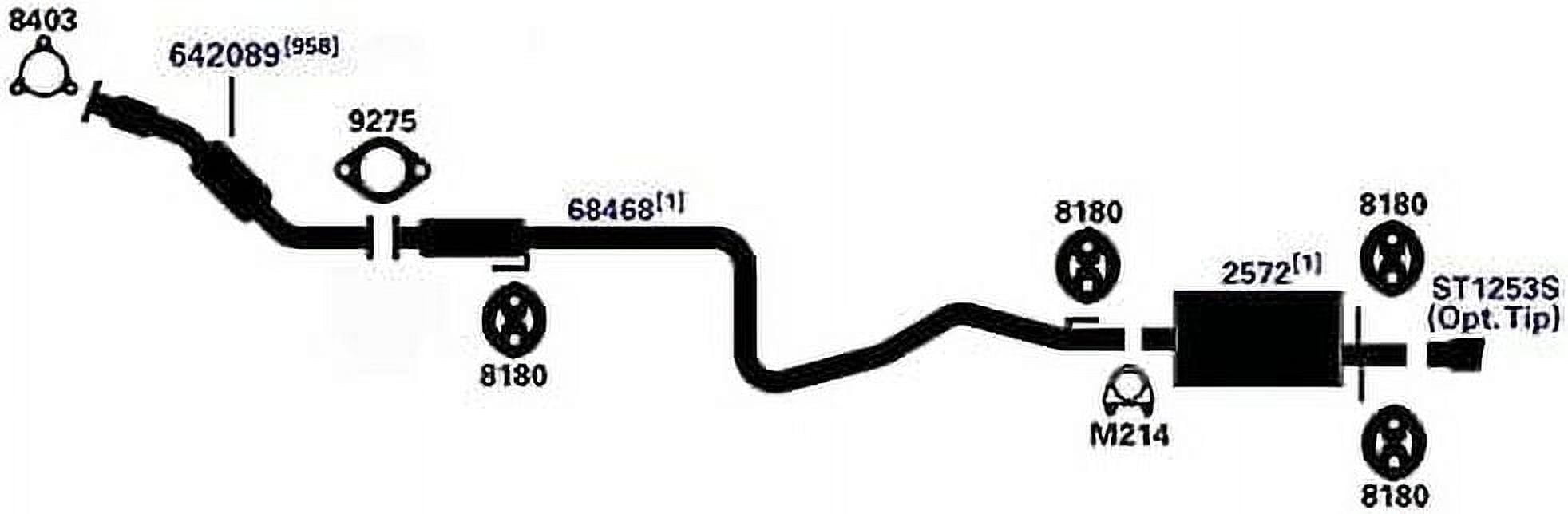 AP Exhaust Exhaust Pipe Gasket Fits select: 2005-2010 CHEVROLET COBALT, 2006-2011 CHEVROLET HHR