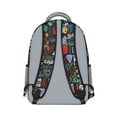 thumbnail image 3 of I Love My Dogs Art Backpack for School,Cute School Bag,Schoolbag with Adjustable Shoulder Straps & Padded Back,15.3"x11"x6.7", 3 of 6