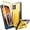 Yellow, variant on FITO For T-Mobile Revvl 7 Pro 5G Case, Phone Case with Screen Protector and Kickstand (Black)