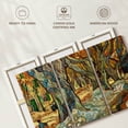 thumbnail image 6 of Elephant Stock The Large Plane Trees Wall Art - Horizontal Multi Panel Canvas - Living Room Wall Decor - Floral And Botanical Multi Panel - Gray And Blue Decor By Vincent Van Gogh - 65" x 42", 6 of 8