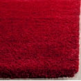 thumbnail image 4 of SAFAVIEH Santa Monica Chelsey Solid Shag Runner Rug, Red, 2'3" x 11', 4 of 7