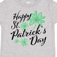 thumbnail image 4 of Inktastic Happy St. Patrick's Day- four leaf clovers Boys or Girls Toddler T-Shirt, 4 of 5