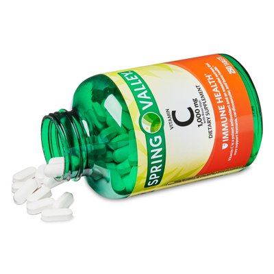 Buy Spring Valley Vitamin C With Rose Hips Dietary Supplement 1 000 Mg 250 Count Online In Indonesia