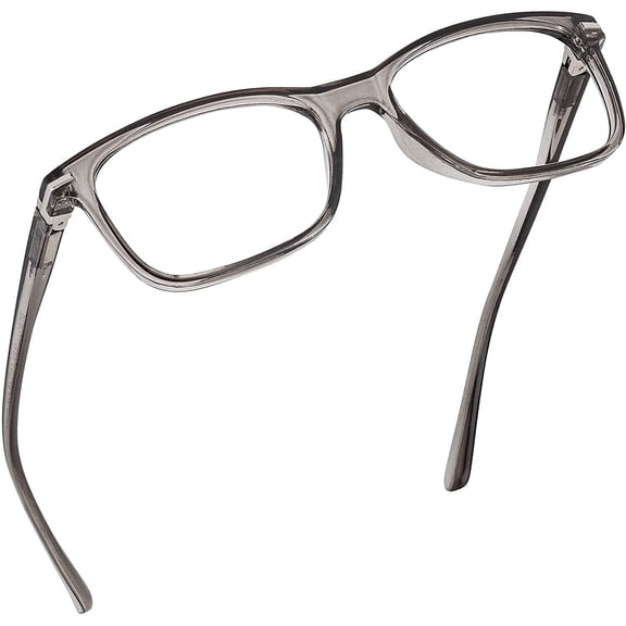 Readerest Charcoal Blue Light Blocking Reading Glasses (Zero Magnification)