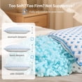thumbnail image 5 of Memory Foam Pillows 2 Pack – Adjustable Loft Cooling Pillows Queen Size Set of 2 for Sleeping, Firm, Supportive, and Breathable Design for Hot, Side, Back, and Stomach Sleepers, 5 of 8