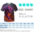 thumbnail image 4 of WHNBCW Novelty Fun Tiger T-shirt Funny Animal Graphic Tee Shirt Men, 4 of 7