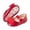 Red, variant on REDARER Baby Sandals with Bowknot Design Walking Shoes for Infants,13