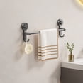 thumbnail image 6 of Towels for Bathroom Rack Suction Cup Strong Punch-free Bathroom Rack Wall Hanging Bathroom Shelf Racks for Bathroom, 6 of 9