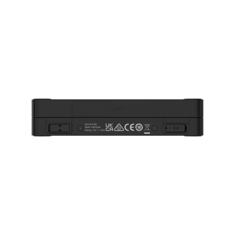  Corsair iCUE LINK QX120 RGB 120mm Magnetic Dome RGB Single Fan  - Black : Electronics