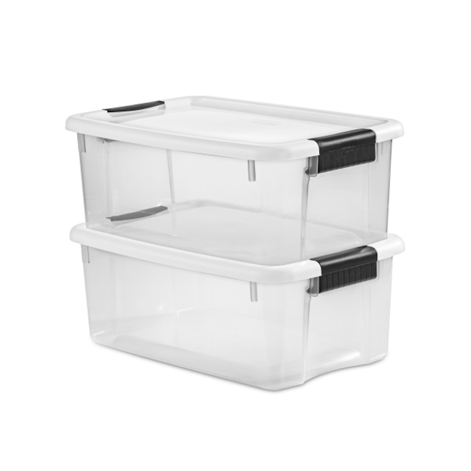 6qt Clear Storage Box White - Room Essentials™