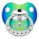 thumbnail image 1 of Protector bucal deportivo para fútbol americano, tocho, flag, Battle Oxygen Irridiscent Binky máxima transpirabilidad, Protege labios y dientes, no requiere ebullición, unitalla color Azul/Verde, 1 of 3