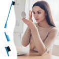 thumbnail image 4 of EXLEAF 2026 New Hair Edge Brush-Double Sided Eyebrow&Hairline Comb,Styling Tool for Flyaways&Brow Grooming,Dual-Use Makeup Brush for Women&Men for Home, Travel, Salon, Gym, 4 of 7
