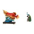 thumbnail image 1 of Estatua de pez,Estatua de pez arowana,decoración Feng Shui para estante o escritorio,Figura de escritorio,Estante de estatua de pavo real para escritorio,decoración del hogar,Figuras, 1 of 8