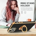 thumbnail image 4 of iPhone 12 Pro Max Case, 12 Pro Max Case, Slim Fit Soft 360° Ring Holder Kickstand Magnetic Car Mount Supported Shockproof Protective Phone Cover for iPhone 12 Pro Max 6.7 Inch, Black/Golden, 4 of 18