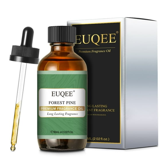 Forest Pine Fragrance Oil 2.02 fl oz (60 mL), Premium Grade Essential Oil for Diffusers, Candle and Soap Making, DIY Projects, Perfume