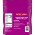 thumbnail image 5 of bettergoods Caramelized Onion Chicken Burger, 20 oz (Frozen Fully Cooked), 5 of 5