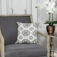 thumbnail image 7 of Gray Aztec Design Throw Pillow, 7 of 7