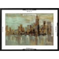 thumbnail image 5 of Art.com Misty Day in Manhattan Art Print by Silvia Vassileva, Black Frame Wall Art, 29" x 21", 5 of 5