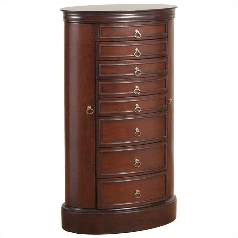 Oval jewelry armoire Clearance