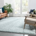 thumbnail image 2 of Well Woven Elle Basics | Emerson Shag Seafoam Green | Textured Area Rug 8x10 (7'10" x 9'10"), 2 of 9