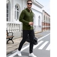 thumbnail image 5 of COOFANDY Long Sleeve Polo Shirts for Men Casual Dress Button Golf Tennis Collared Shirt with Pocket, Basic Lightweight Dry Fit Shirt for Work Travel, 5 of 8