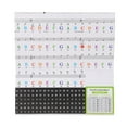 thumbnail image 4 of PEGATINA DE TECLADO DE PIANO, Diseño de piano Electrónico de Diseño y Duradero Colorido para Aprender, 4 of 7