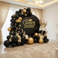 thumbnail image 3 of Graduation Backdrop Party Decor, White, 1 Set Themed Kit, Suitable for Graduation Season Party, 3 of 6