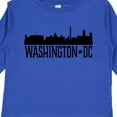 thumbnail image 4 of Inktastic Washington Dc City Skyline Boys or Girls Long Sleeve Toddler T-Shirt, 4 of 5