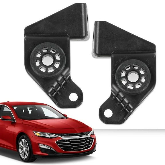 PIT66 2Pcs Radiator Upper Bracket Passenger Side Fit For Chevrolet Malibu 2016 -2022